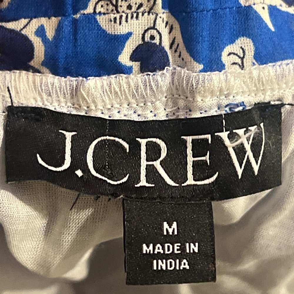 J. Crew Blue Floral Midi Dress - Picture 10 of 16